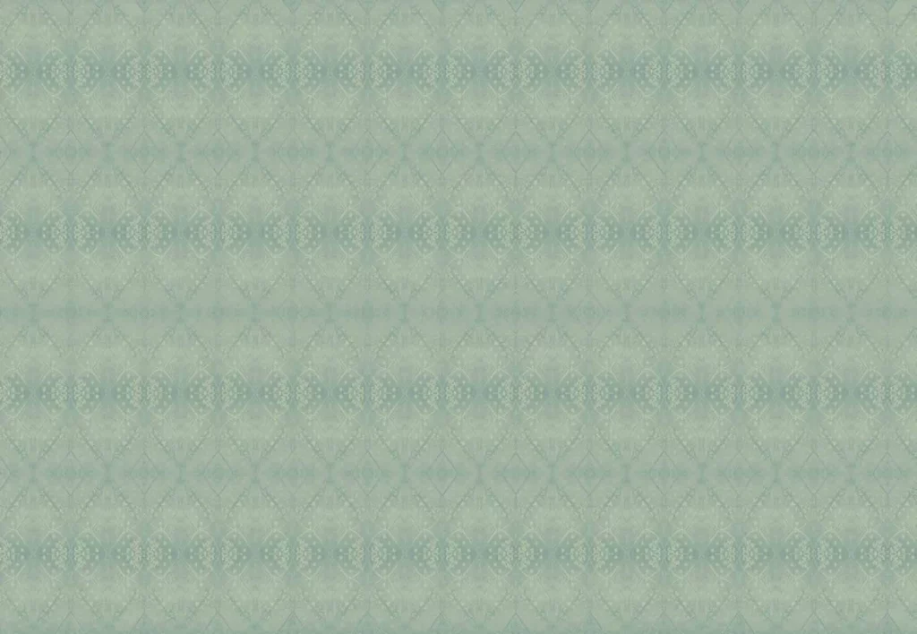 Hellgrüne Ornamentfläche Emotion Hope aus RAUMKLEID Mix & Match