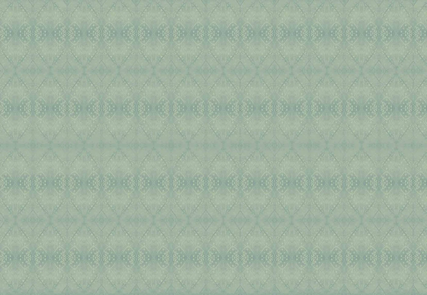 Hellgrüne Ornamentfläche Emotion Hope aus RAUMKLEID Mix & Match